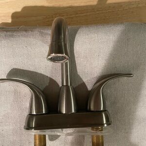 Brushed Nickel Faucet